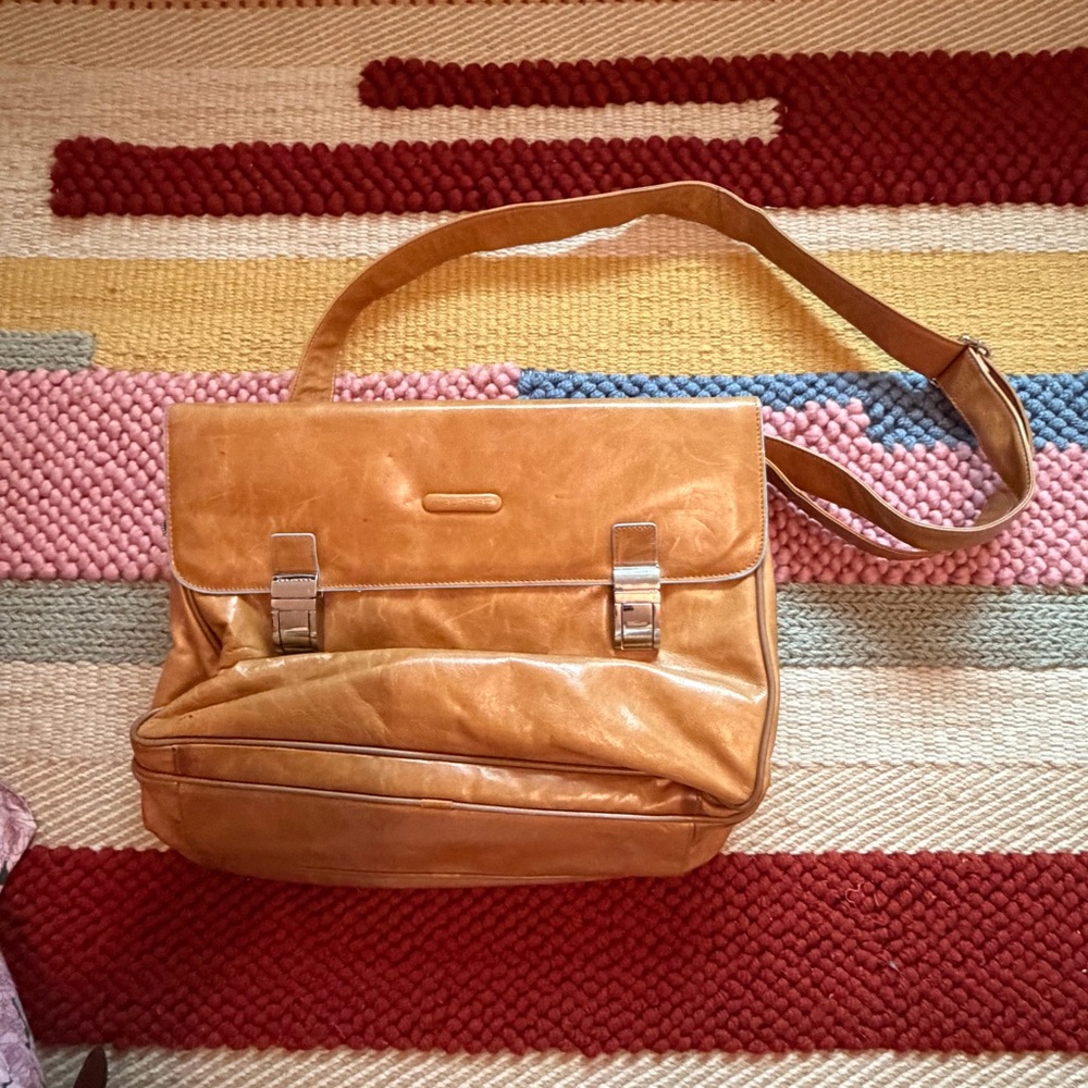 Unique leather  Messenger Bag